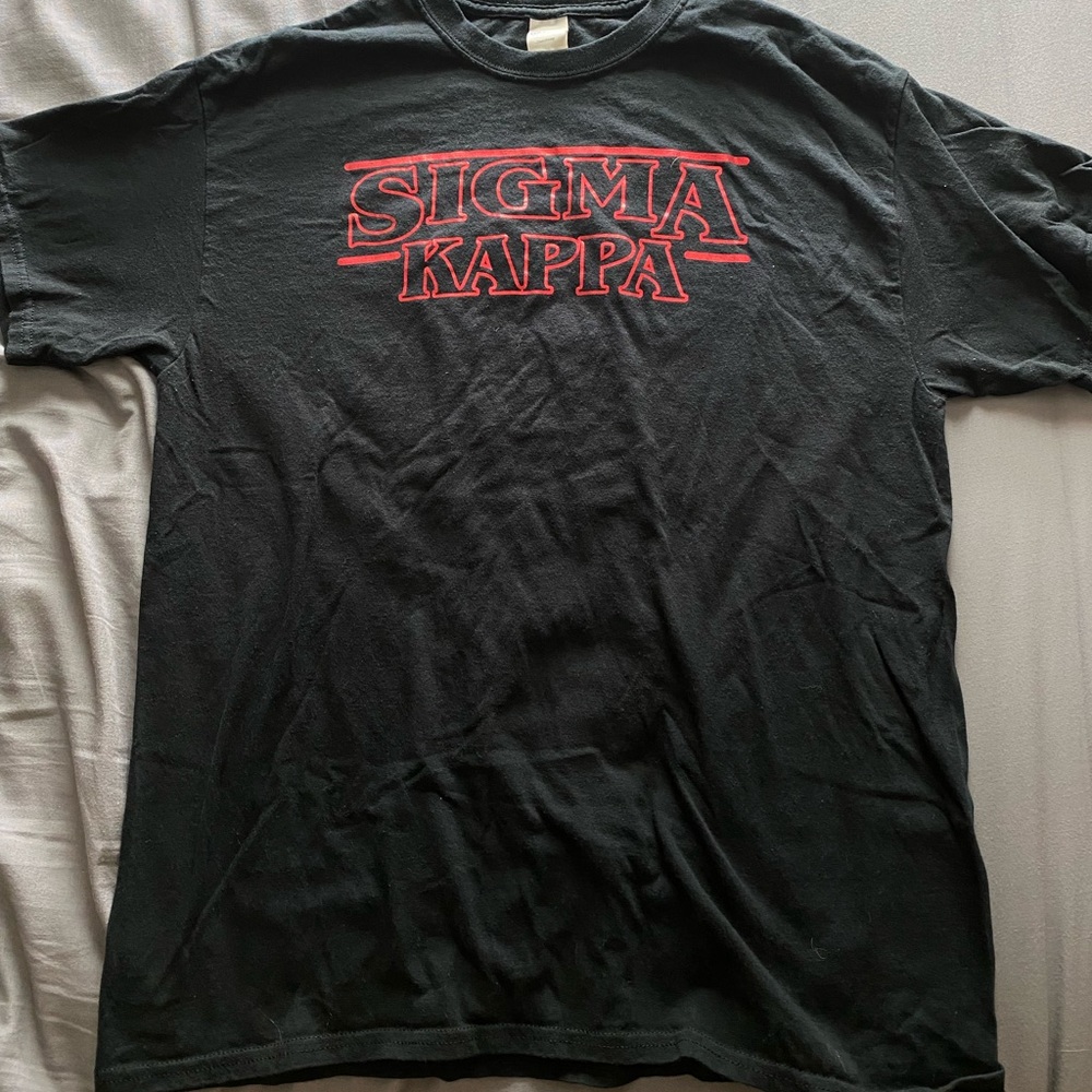 Sigma Kappa Tshirt - Stranger Things Themed
